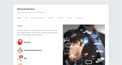 Desktop Screenshot of michaelkevinparker.com