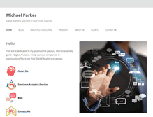Tablet Screenshot of michaelkevinparker.com